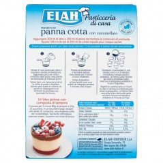 preparato per panna cotta con caramellato elah