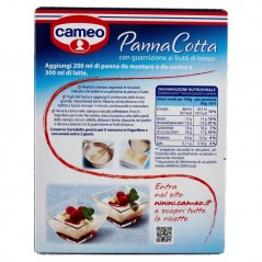 panna cotta frutti di bosco cameo