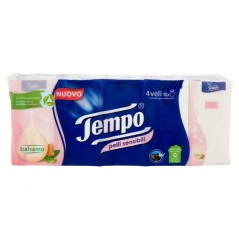 Tempo Fazzoletti con balsamo per pelli sensibili