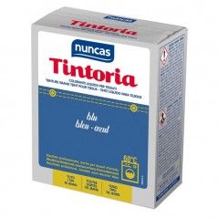 TINTORIA COLORANTE LIQUIDO PER TESSUTI BLU NUNCAS