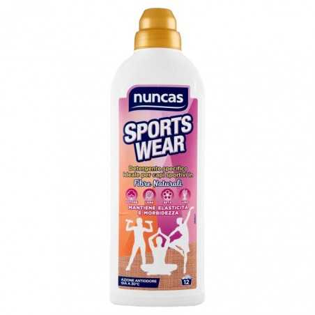 NUNCAS SPORTSWEAR detergente per capi sportivi fibre naturali