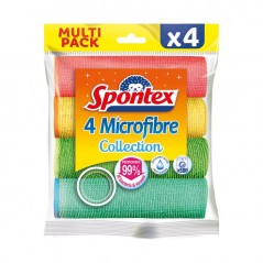 Spontex 4 panni microfibra