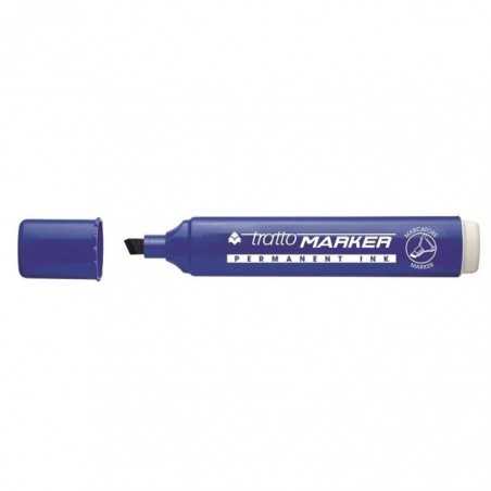 pennarello tratto marker blu