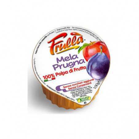 Natura nuova Frullà 100% polpa di frutta mela prugna