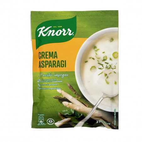 crema di asparagi preparato in busta knorr