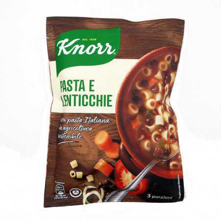 knorr pasta e lenticchie preparato in busta