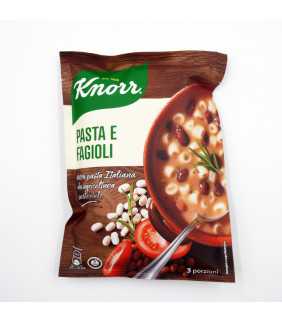 knorr pasta e fagioli preparato in busta