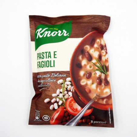 knorr pasta e fagioli preparato in busta