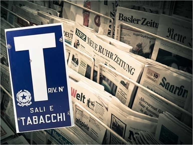 Consegna giornali e tabacchi